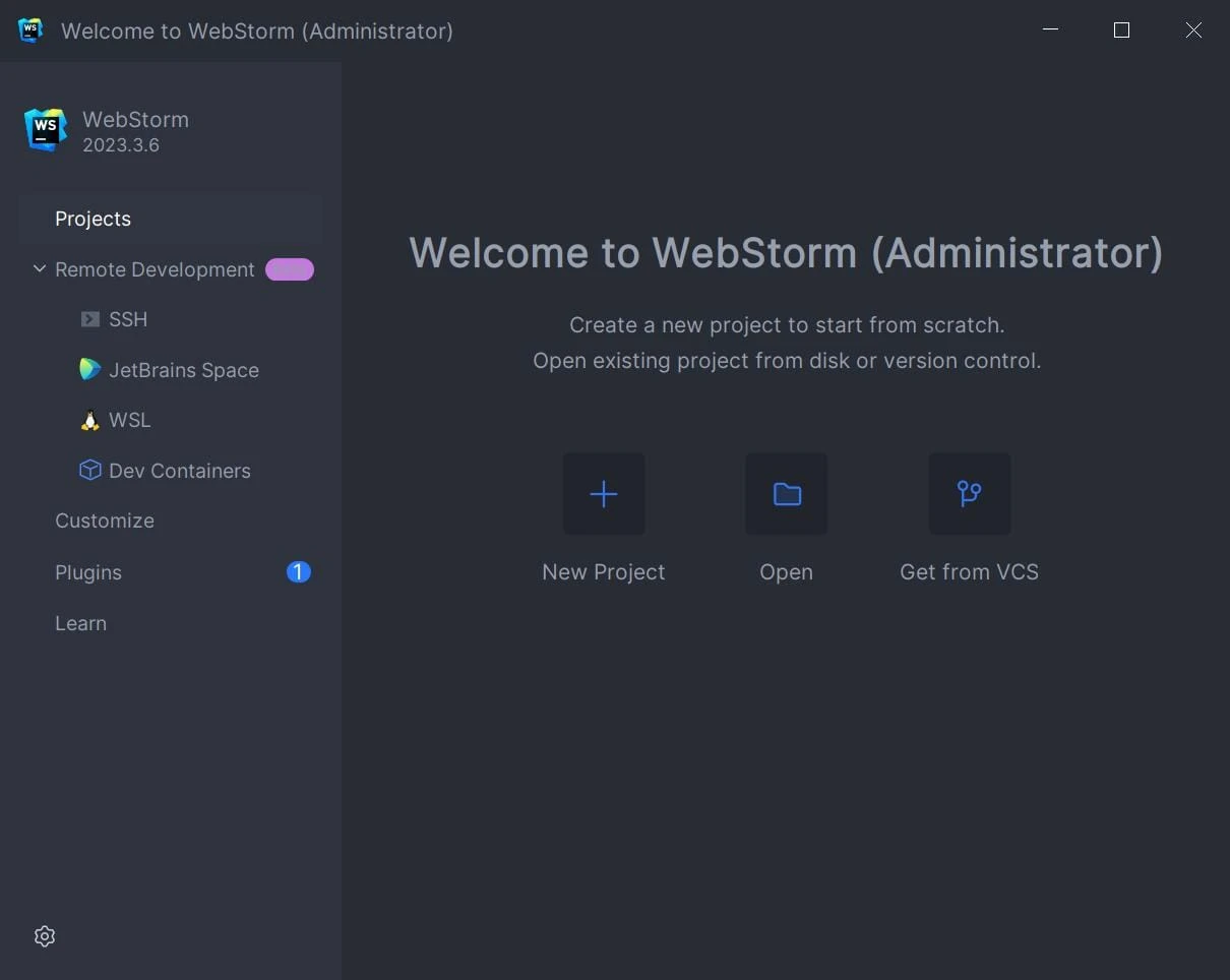 WebStorm 2023.3.6 便携增强版