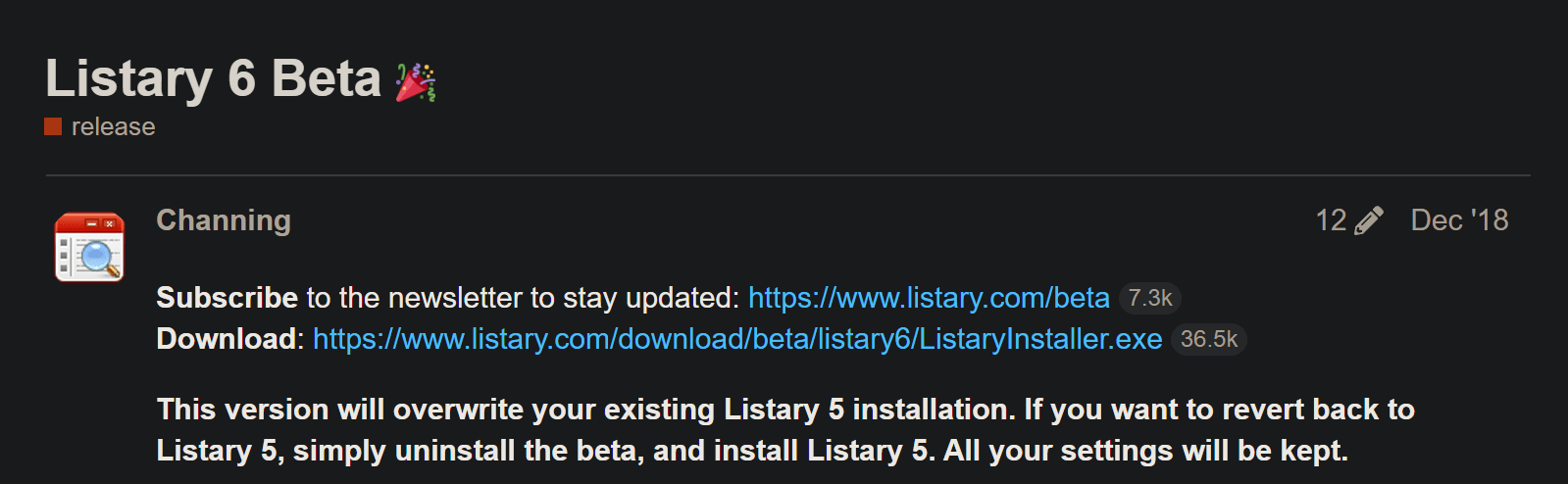 【正版特惠】老牌搜索工具Listary 6 正式版发布
