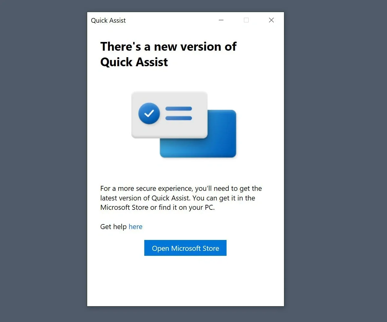 微软新版远程协助工具 Quick Assist 开测