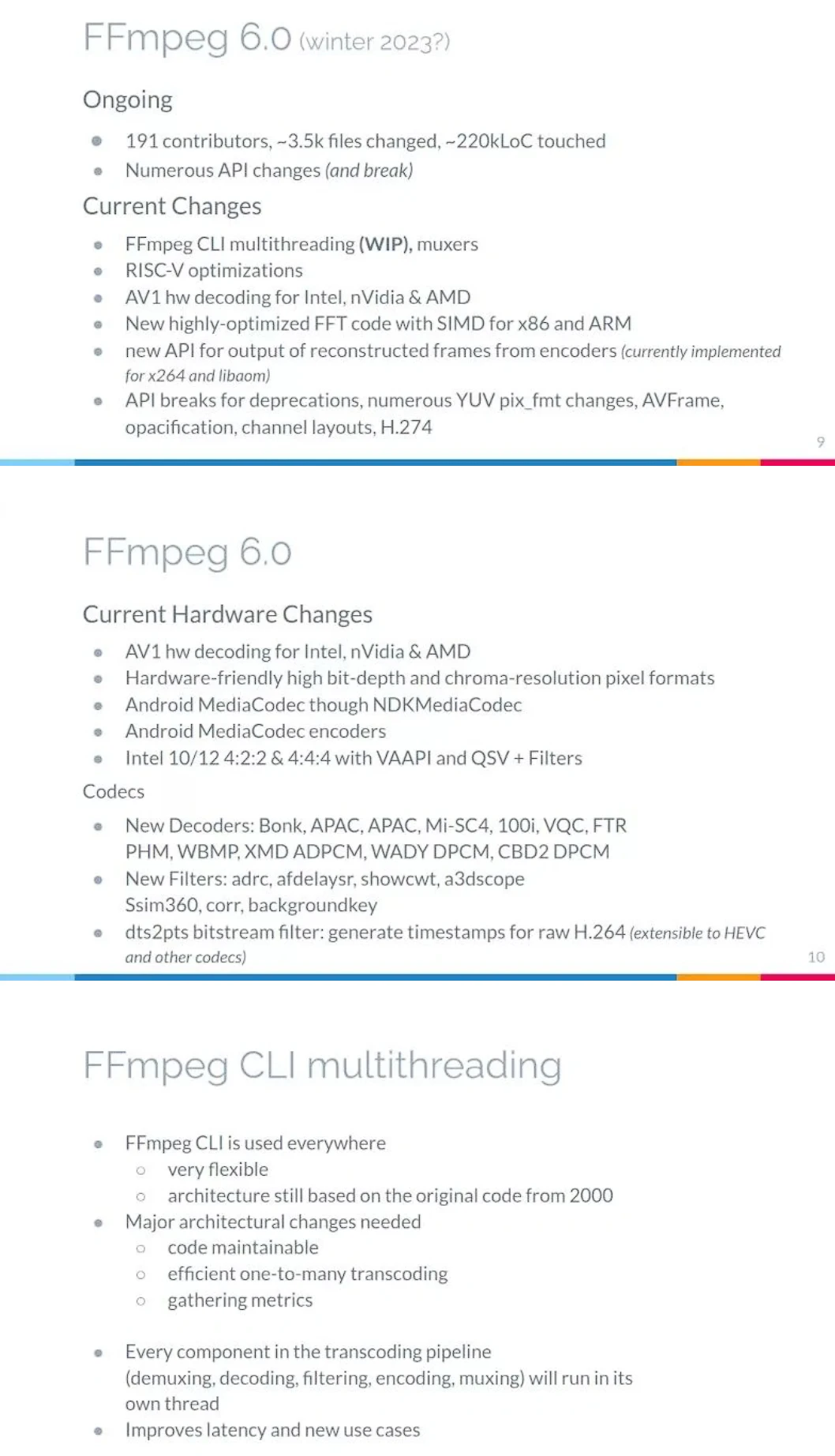 FFmpeg 6.0将大幅优化AV1硬件解码性能