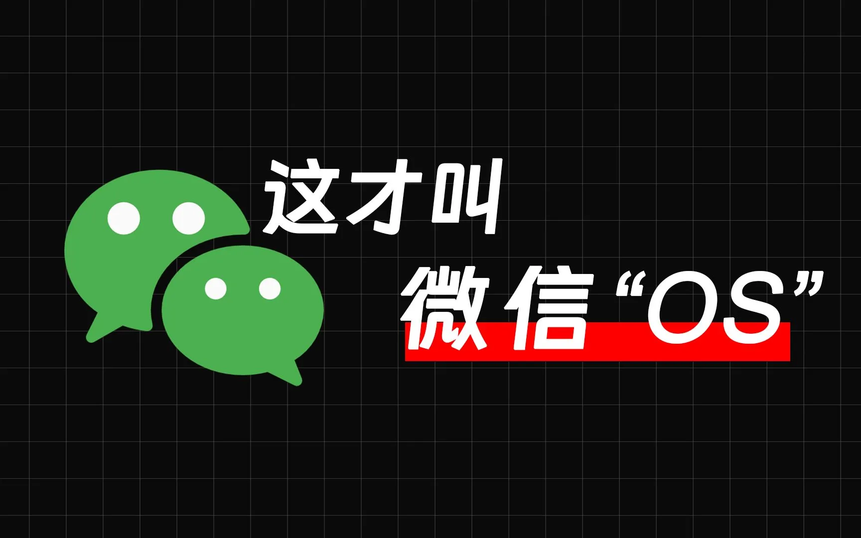 【果核视频】微信OS，自从我用上这12款程序后才理解