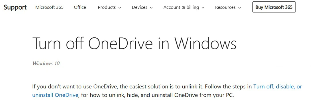 微软已允许Win11用户卸载 OneDrive