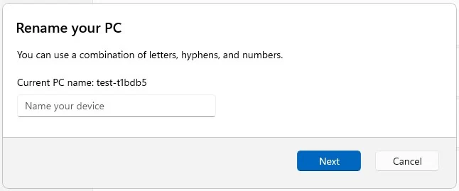 微软升级“重命名您的电脑”和“更改日期和时间”对话框，匹配 Win11 视效