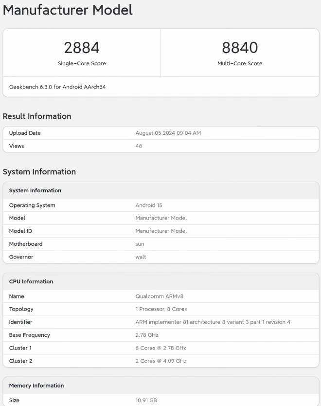 高通骁龙 8 Gen 4 曝光：提供两个版本，搭载自研 Oryon CPU