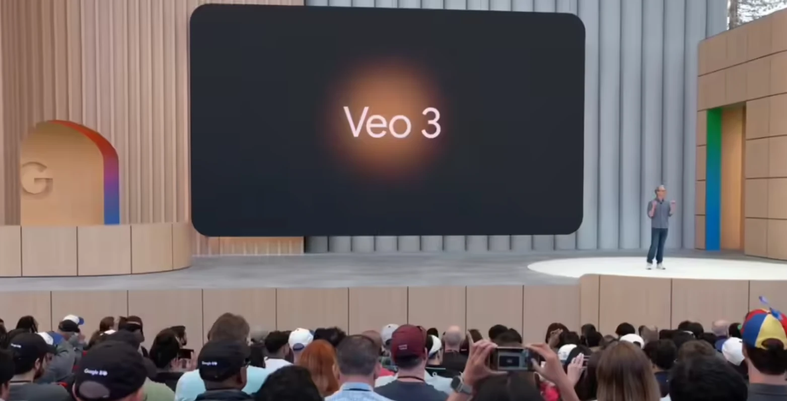 谷歌最强视频生成 AI 模型 Veo3 亮相：制作背景音、人物对话都不在话下