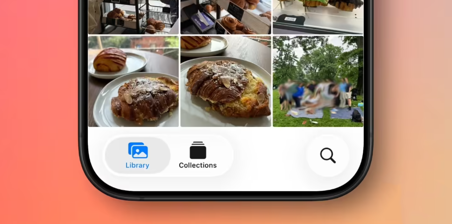 苹果 iOS 26 照片应用设计反转：底部标签栏回归