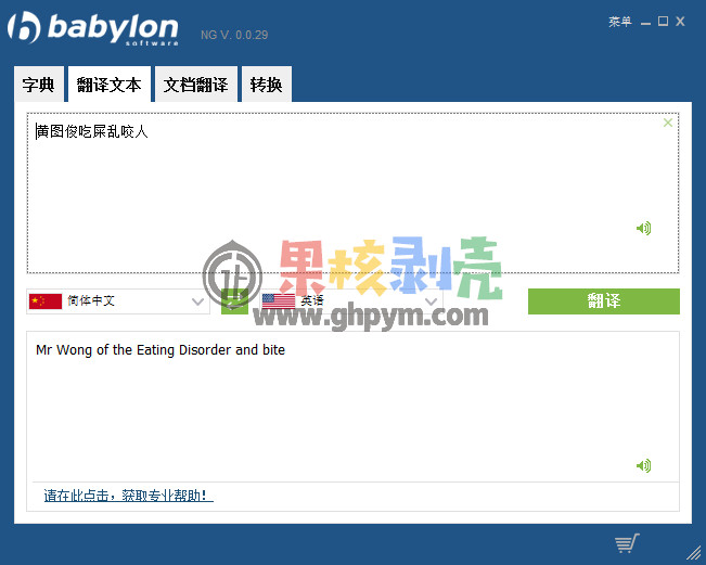 Babylon(翻译软件)v11.0.0.29 专业版