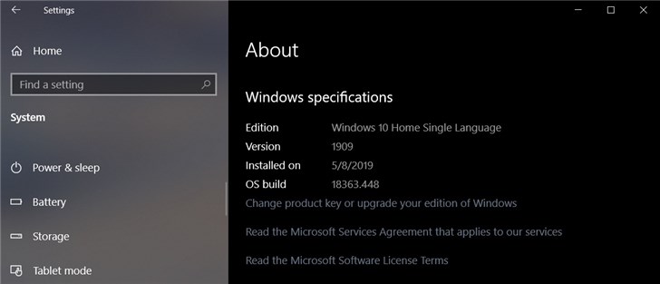 Windows 10 2019 十一月版官方镜像下载