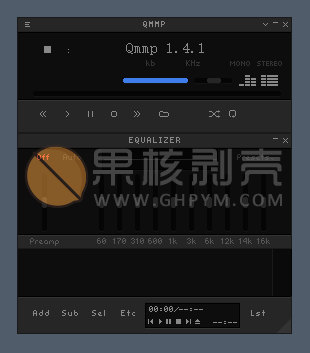 Qmmp(开源音乐播放器) v2.3.1 便携版